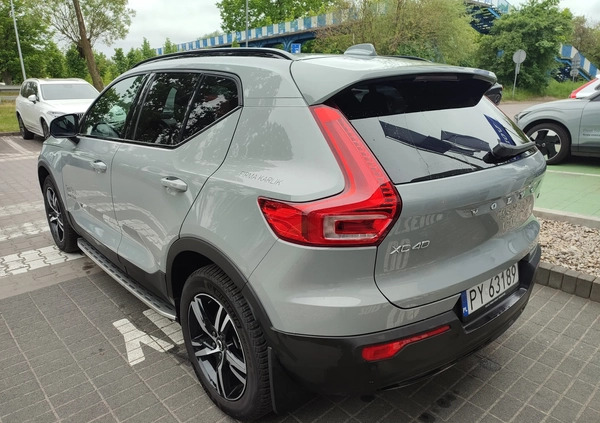 Volvo XC 40 cena 187900 przebieg: 5400, rok produkcji 2023 z Nakło nad Notecią małe 106